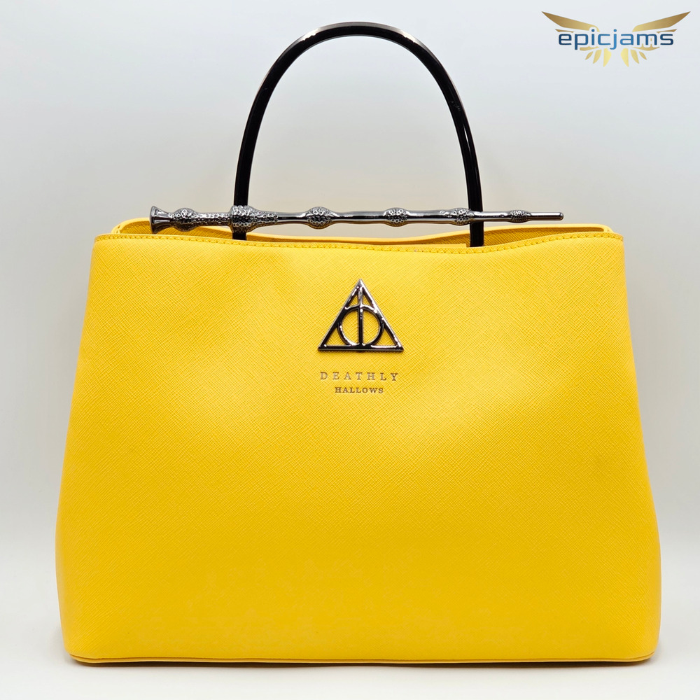 Loungefly Harry Potter Hufflepuff Elder Wand Crossbody Handbag Purse Bag New